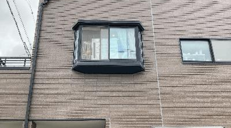 愛知県名古屋市千種区I様邸｜外壁デザインアンテナ設置工事